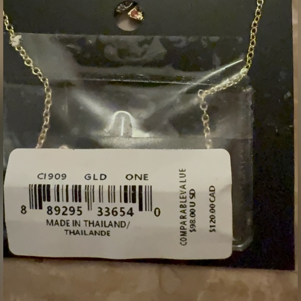 Coach Colorful Script Necklace - Picture 2 of 2